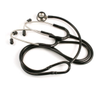 Spirit GP Stethoscope Adult Black