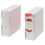 Red Spot Labels 25mm