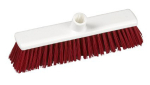 Broom Head - 12" Stiff - Red