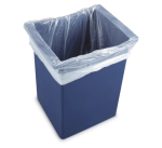 Square Bin Liners 15x24x24" Light Duty