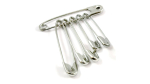 Safety Pins - Nickel Plated - Pk 12 asstd.