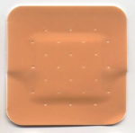 Plasters - Washproof  4x4 cm (x 100)