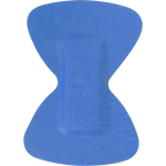 Plasters - Finger Tip Detectable - Blue - 7.5 x 4.5cm - box of 50