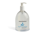 Hand Rub - Alcohol Gel - Worktop Pump 500ml (Guest Medical)