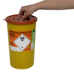 Sharps Bin - Orange lid - 5 ltr