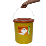 Sharps Bin - Orange lid - 22 ltr