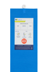 Cubicle Curtains - Disposable - Universal Fitting - 4.2M Wide - Summer Blue (USB42/1950/A)