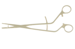 Forceps - Tenaculum Plastic 26cm (White) (Museux) x 10