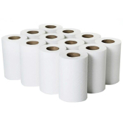 White 2Ply Mini Centre-Feed