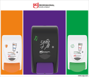 Deb Skin Safety Centre Board (2x1000, 1x2000 Dispensers)