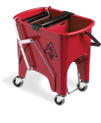 Squizzy Roller Bucket Red