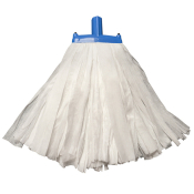 Exel Big White Kentucky Mop Head Socket Fit Blue