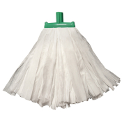 Exel Big White Kentucky Mop Head Socket Fit Green