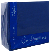 Navy Blue Napkins 2ply 33cm
