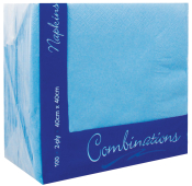 Cornflower Blue Napkins 2ply 40cm