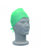 Theatre Caps (Tie Back) Green
