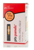 PTS Panels CHOL+HDL+GLU Test Strips