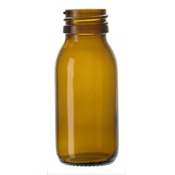 60ml Round PP28 Glass Bottles
