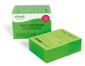 Indicator Notes - Clinell (Green 'I Am Clean') Pack 4x251