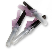 Vacutainer Blood Collection Needles - Eclipse Safety - 22G x 1.25inch (Black)