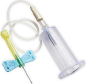 Vacutainer Blood Collection Set With Holder - 23G Blue 178mm Tube