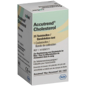 Diagnostic Test Strips - Accutrend Cholesterol (x25)