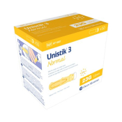 Lancets - Unistik 3 Normal (yellow) box of 100