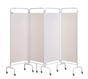 Sunflower Mobile Screen - 4 Solid Panels - White