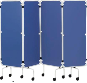 Screen- Frame With Panels - Sidhil - Blue