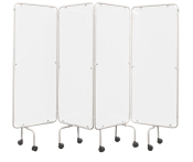 Screen- Frame With Panels - Sidhil - White