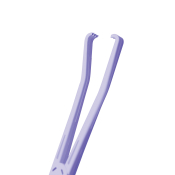 Forceps - Teales Vulsellum Plastic Curved 3/4T (Ultraspec) x10