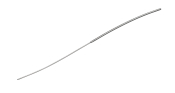 Cervical Dilators - Hegar Double Ended S/Steel (size 1-2) x 10  (sterile)