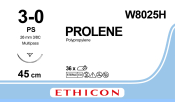 Sutures - Prolene - W8025H (3/0) 45cm Blue