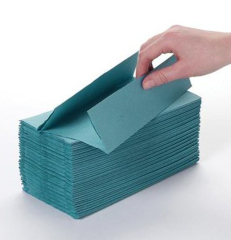 Green 1Ply C-Fold Hand Towels
