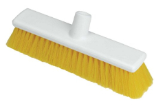 Lightweight Hygiene Soft Broom Head Yellow