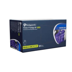 Violet Nitrile Gloves Powder Free