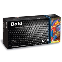 Black Grip Nitrile Gloves