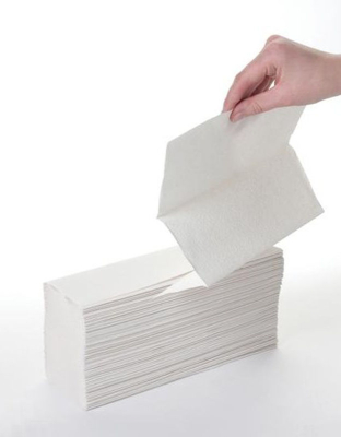 White 2Ply Z-Fold Hand Towels