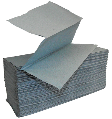 Blue 1Ply Z-Fold Hand Towels