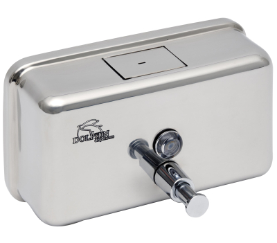 Horizontal Soap Dispenser S/S Mirror Polished