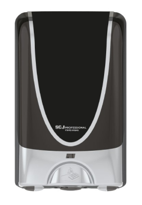 Deb Touch Free Dispenser Black & Chrome