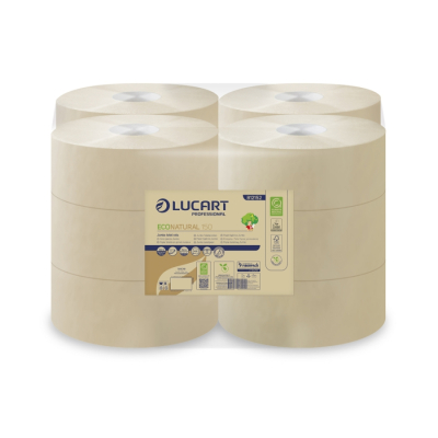 Econatural 150 Mini Jumbo Toilet Rolls 2-Ply 3Inch Core