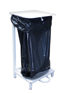 Metal Sack Holder Free Stand With Pedal