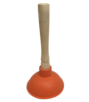 Sink Rubber Plunger 10Inch Handle