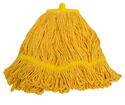 Changer Socket Scrub Mop Head Yellow