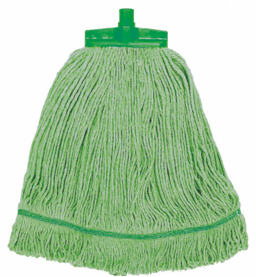 Changer Socket Scrub Mop Head Green