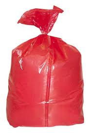 Red Fully Soluble Laundry Sack