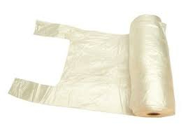 Clear Vest Bag on a Roll 9x14x18Inch