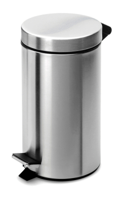 Metal 30ltr Pedal Bin Stainless Steel