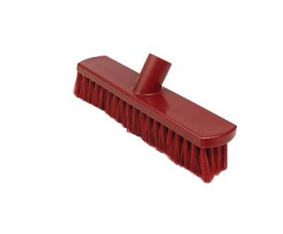 Lightweight Hygiene Soft Broom Head Red